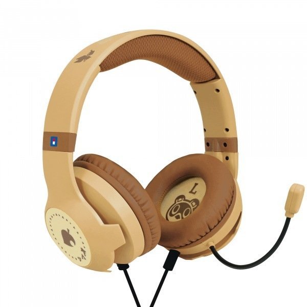 Hori Switch 2 Gaming Headset Wood Brown HRSS092