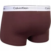 Majtki męskie - CALVIN KLEIN BOKSERKI MĘSKIE MAJTKI TRUNK 3PK SZARE/CZERWONE/BRĄZOWE r.XL - miniaturka - grafika 1
