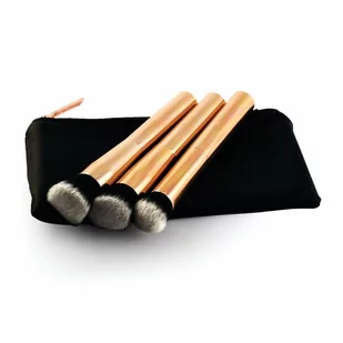 Makeup Revolution Zestaw pędzli do makijażu - Ultra Metals Go Contouring Zestaw pędzli do makijażu - Ultra Metals Go Contouring - Pędzle do makijażu - miniaturka - grafika 1