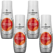 Syropy i koncentraty owocowe - 4x SYROP SODA STREAM COLA POMARAŃCZA BEZ CUKRU 440ML - miniaturka - grafika 1