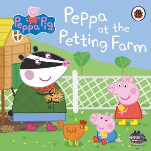 Peppa Pig Peppa at the Petting Farm Board book) - Obcojęzyczne książki dla dzieci i młodzieży - miniaturka - grafika 1