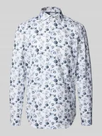 Koszule męskie - Koszula biznesowa o kroju slim fit z listwą guzikową - miniaturka - grafika 1