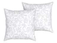 Poszewki na poduszki - LIVARNO home Poszewki na poduszki z flaneli, 40 x 40 cm, 2 sztuki (Jasnoszary) - miniaturka - grafika 1