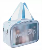 Kosmetyczki, organizery i kuferki - Kosmetyczka Przezroczysta Wodoodporna Organizer XL - miniaturka - grafika 1