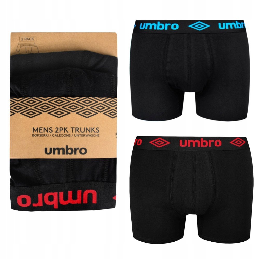 Umbro Bokserki Męskie 2 Sztuki 0197 Rozmiar M