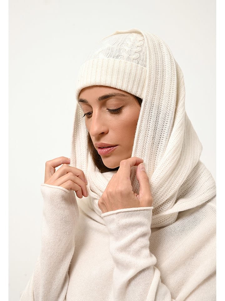 Just Cashmere Kaszmirowy szal-koło 