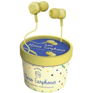 SBS Ice Cream Żółty - Słuchawki - miniaturka - grafika 1