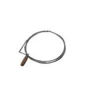 Akcesoria hydrauliczne - Spirala kanalizacyjna ocynkowana FI 6 - 3m WADEP - miniaturka - grafika 1