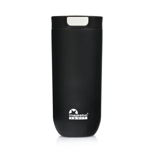 Kubek termiczny Majestic Sport Bullet 540 ml czarny - Kubki termiczne - miniaturka - grafika 1