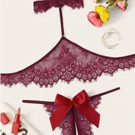 Komplety bielizny - Komplet bielizny koronkowej - miniaturka - grafika 1