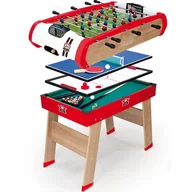Place zabaw - SMOBY Piłkarzyki Dla Dzieci Stół Powerplay 4w1 Bilard Tenis Hokej - miniaturka - grafika 1