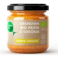 Pasty warzywne - Lumarko Kremowa Pasta Z Łososia Z Siemieniem Lnianym Bio 90 G ! - miniaturka - grafika 1