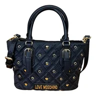 Torebki damskie - Love Moschino Jc4268pp0gkc100a, torebka damska, czarna, czarny - miniaturka - grafika 1