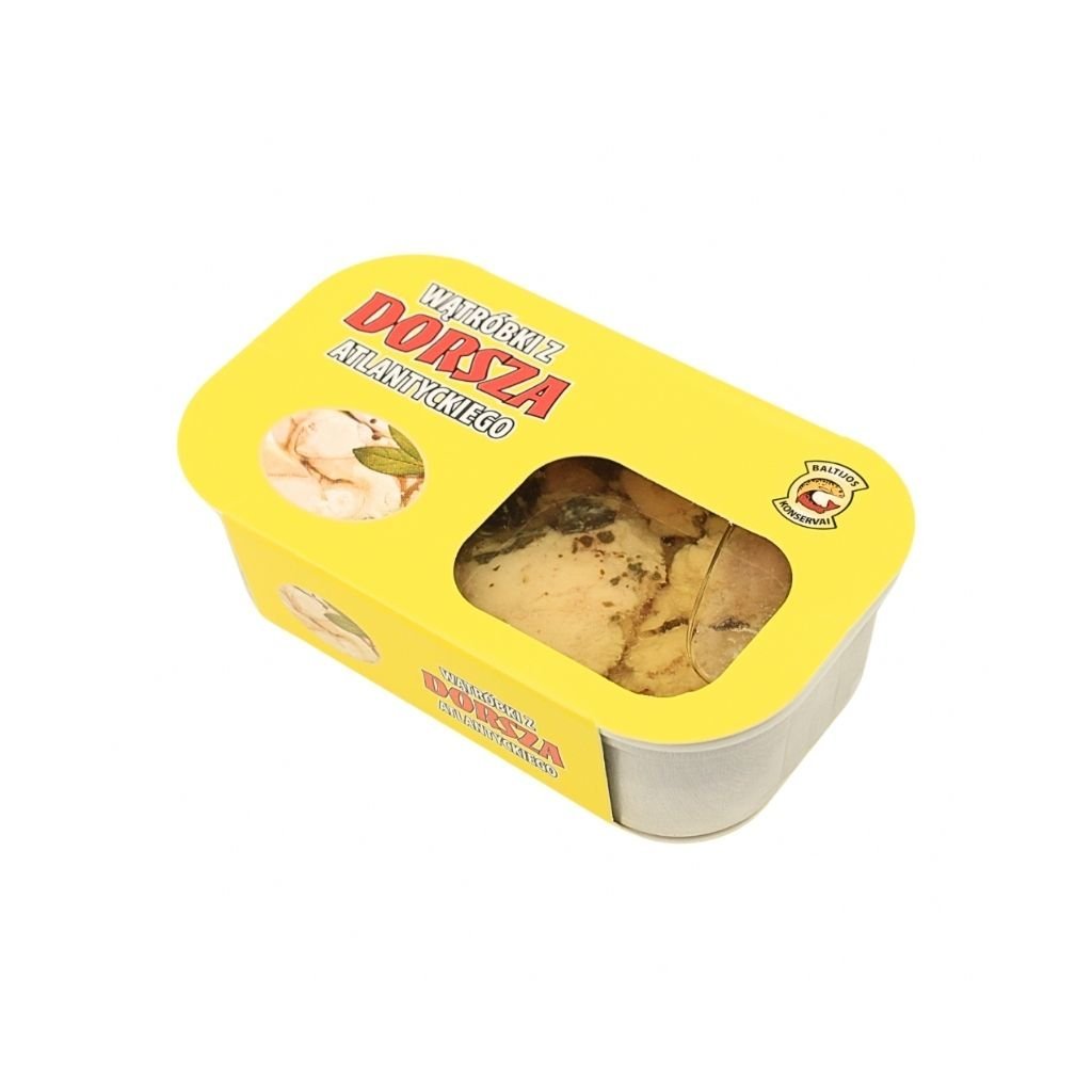 Wątroba natural z dorsza 