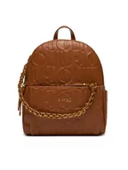 Plecaki - Liu Jo Plecak Ecs M Backpack AA5196 E0538 Brązowy - miniaturka - grafika 1
