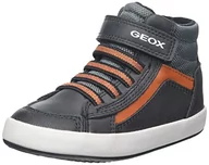 Buty dla chłopców - Geox J Gisli Boy Sneakersy Chłopcy,Black Rust,25 EU - miniaturka - grafika 1