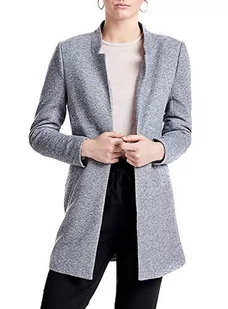 Only Kobiety Onlsoho Otw Noos Płaszcz, Szary, M - Płaszcze damskie - miniaturka - grafika 1