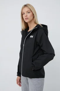 Helly Hansen kurtka przeciwdeszczowa Belfast II damska kolor czarny - Kurtki i kamizelki sportowe damskie - miniaturka - grafika 1