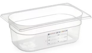 Hendi Pojemnik GN 1/4 200 mm, HACCP polipropylen | , 880357 HENDI-880357 - Pojemniki i kosze gastronomiczne - miniaturka - grafika 1