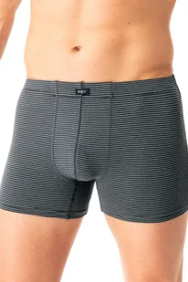 KEY BOKSERKI MĘSKIE MXH 328 B25 XXL SZARY - Majtki męskie - miniaturka - grafika 1