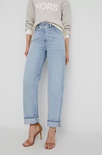 Spodnie damskie - Michael Kors MICHAEL jeansy damskie medium waist - grafika 1