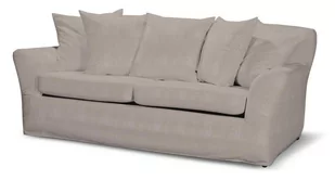 Dekoria Pokrowiec na sofę Tomelilla 3-osobową rozkładaną beżowo-szary 197 x 95 x 75 cm Etna 645-705-09 - Pokrowce na meble - miniaturka - grafika 1