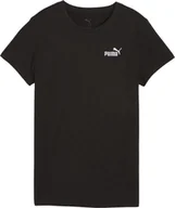 Koszulki i topy damskie - Koszulka damska Puma ESS Small No.1 Logo Tee czarna 682372 01 L - miniaturka - grafika 1
