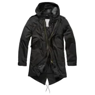 Odzież taktyczna i umundurowanie - Kurtka BRANDIT US Parka M51 - Czarna 5XL - miniaturka - grafika 1