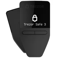 Pendrive - Portfel kryptowalut TREZOR Safe 3 Czarny - miniaturka - grafika 1
