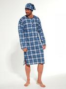 Piżamy męskie - Cornette 110/11 656205 męska koszula nocna plus size - miniaturka - grafika 1