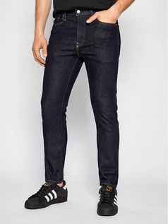 Spodnie męskie - Levi's Jeansy 510 Flex 05510-1176 Granatowy Skinny Fit - grafika 1