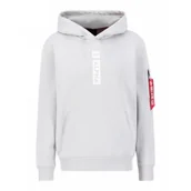 Odzież taktyczna i umundurowanie - Bluza z kapturem Alpha Industries Alpha PP 146338 666 - Pastel Grey  XL - miniaturka - grafika 1
