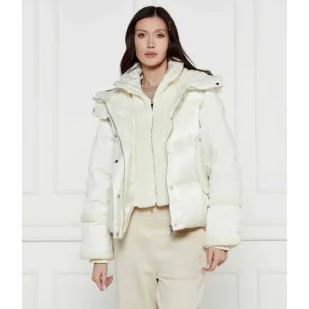 BOSS BLACK Puchowa kurtka Pimira Regular Fit shearling - Kurtki damskie - miniaturka - grafika 1