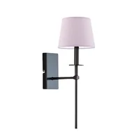 Lampy ścienne - Czarna lampa ścienna pionowa PASTO - miniaturka - grafika 1