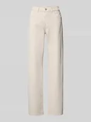 Spodnie damskie - Jeansy o kroju straight fit z 5 kieszeniami model ‘Olanda’ - miniaturka - grafika 1