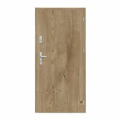 Drzwi zewnętrzne - Drzwi wewnętrzne wejściowe MDF RC2 32dB Eris Set dąb wiosenny 80 prawe - miniaturka - grafika 1