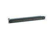 Kable miedziane - Mcab Mcab Mcab PATCHPANEL 19I-24P-CAT6-1HE-BK/250MHZ-5GBIT-RJ45-SHIELDED-LSA 7200155 - miniaturka - grafika 1