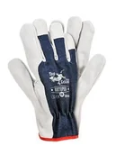 Rękawice robocze - Rękawice Z WYSOKIEJ JAKOŚCI SKÓRY BYDLĘCEJ RBTOPER 10 - miniaturka - grafika 1