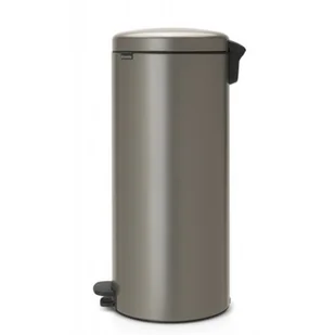 Brabantia Kosz na śmieci pedałowy NewIcon 30l platynowy - Kosze na śmieci - miniaturka - grafika 1