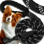 Akcesoria do lodu - SMYCZ DLA PSA 3M LINA ODBLASKOWA WYTRZYMAŁA DŁUGA LINKA TRENINGOWA MOCNA - miniaturka - grafika 1