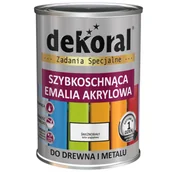 Emalie - Wodorozcieńczalna emalia akrylowa Akrylux ŚNIEŻNOBIAŁY 0,9 l - miniaturka - grafika 1