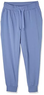 Spodnie damskie - 4F Damskie spodnie Spdd351, dżinsowy niebieski, L, dżinsowy niebieski, L - grafika 1