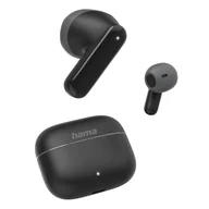 Słuchawki - Hama True Wireless Freedom Light II czarne - miniaturka - grafika 1