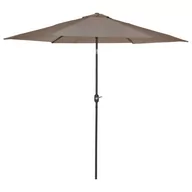 Parasole ogrodowe - Madison Parasol Tenerife, 300 cm, okrągły, kolor taupe - miniaturka - grafika 1