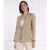 Marynarki i żakiety damskie - Marella SPORT Lniana marynarka AFRO | Regular Fit - miniaturka - grafika 1