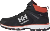 Buty trekkingowe męskie - Buty trekkingowe męskie Helly Hansen Shoes HELLY HANSEN Chelsea EVO 2 MID O2 HT, black/orange 41 - miniaturka - grafika 1