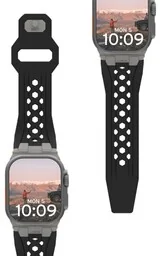 Urban Armor Gear Pasek UAG Monarch Strap do Apple Watch 49/46/45/44 mm, czarny - Akcesoria do smartwatchy - miniaturka - grafika 1