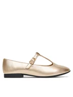 Buty dla chłopców - Tommy Hilfiger Baleriny T3A3-34001-1372 D Złoty - miniaturka - grafika 1