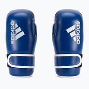 Rękawice bokserskie - Rękawice bokserskie Adidas Point Fight Adikbpf100 niebiesko-białe ADIKBPF100  l - miniaturka - grafika 1