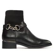 Botki damskie - Botki Aldo Franina 13472669 Czarny - miniaturka - grafika 1